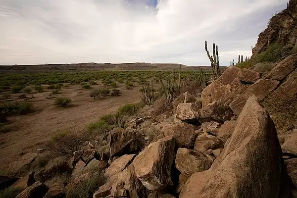 Geography of Sierra de la Giganta in Baja California